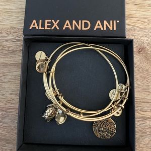 Alex and Ani set of 3 Bangles (Hawaii inspired)